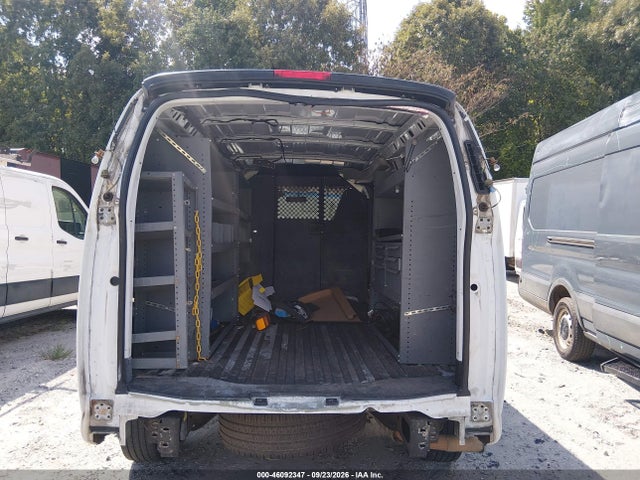 46092347 :رقم المزاد ، 1GCWGAFG1K1269010 vin ، 2019 Chevrolet Express 2500 Work Van مزاد بيع