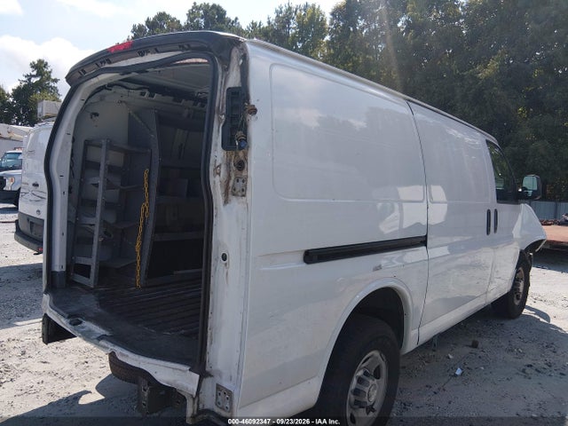 46092347 :رقم المزاد ، 1GCWGAFG1K1269010 vin ، 2019 Chevrolet Express 2500 Work Van مزاد بيع