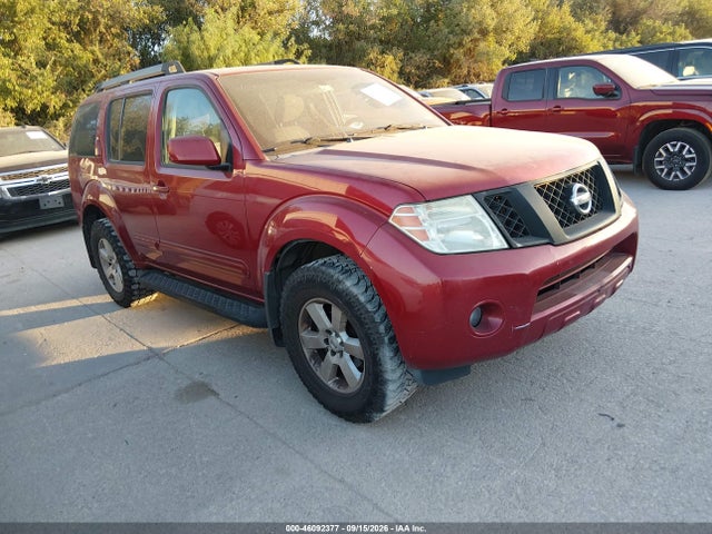 2010 Nissan Pathfinder Se მანქანა იყიდება აუქციონზე, vin: 5N1AR1NN0AC602977, აუქციონის ნომერი: 46092377