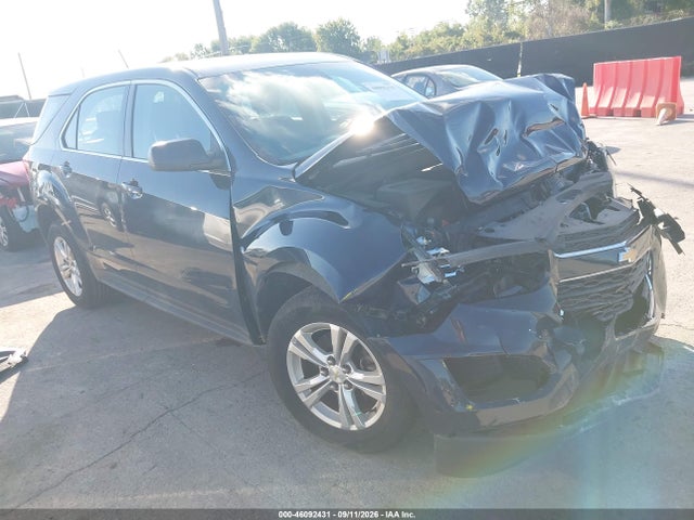 Auction sale of the 2016 Chevrolet Equinox Ls, vin: 2GNFLEEK9G6218715, lot number: 46092431