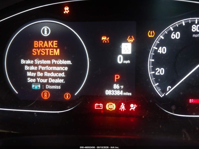 2022 Honda Accord Ex-l მანქანა იყიდება აუქციონზე, vin: 1HGCV1F57NA051117, აუქციონის ნომერი: 46092456
