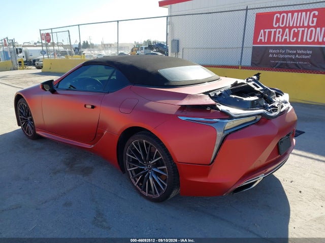 2022 Lexus Lc 500 მანქანა იყიდება აუქციონზე, vin: JTHMPAAY8NA105067, აუქციონის ნომერი: 46092512
