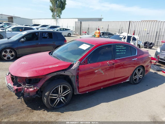 2017 Honda Accord Sport Se მანქანა იყიდება აუქციონზე, vin: 1HGCR2F10HA167562, აუქციონის ნომერი: 46092517