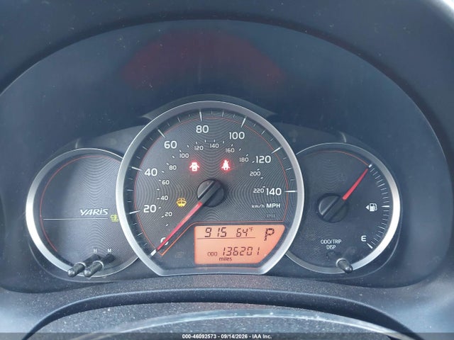 46092573 :رقم المزاد ، JTDJTUD34CD519945 vin ، 2012 Toyota Yaris Le مزاد بيع