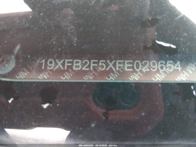 Aukcja sprzedaży 2015 Honda Civic Lx, vin: 19XFB2F5XFE029654, numer aukcji: 46092580