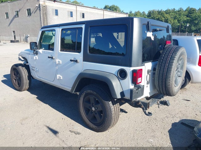 46092628 :رقم المزاد ، 1C4BJWDG7GL154701 vin ، 2016 Jeep Wrangler Unlimited Sport مزاد بيع
