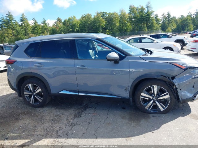 46092692 :رقم المزاد ، JN8AT3DD4MW312436 vin ، 2021 Nissan Rogue Platinum Intelligent Awd مزاد بيع