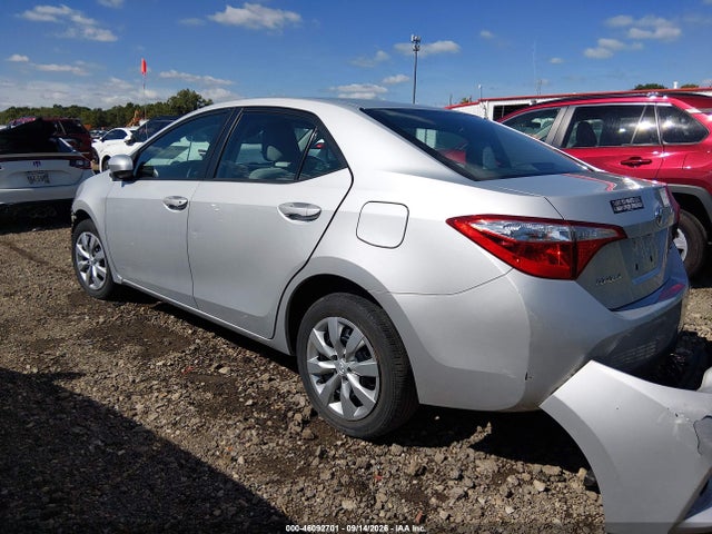 Aukcja sprzedaży 2016 Toyota Corolla Le, vin: 2T1BURHE2GC634606, numer aukcji: 46092701