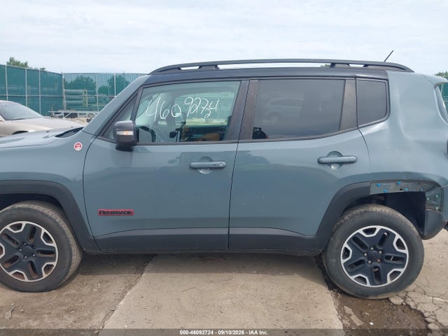 2016 Jeep Renegade Trailhawk მანქანა იყიდება აუქციონზე, vin: ZACCJBCTXGPD88421, აუქციონის ნომერი: 46092724