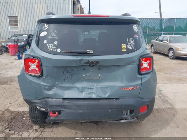2016 Jeep Renegade Trailhawk მანქანა იყიდება აუქციონზე, vin: ZACCJBCTXGPD88421, აუქციონის ნომერი: 46092724