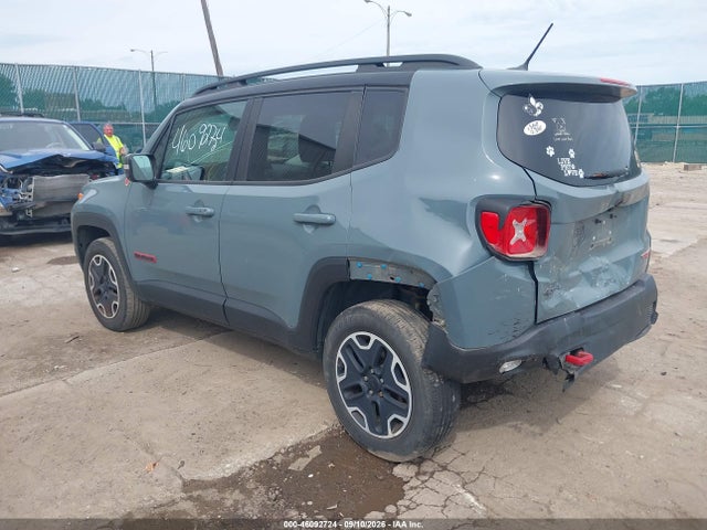 2016 Jeep Renegade Trailhawk მანქანა იყიდება აუქციონზე, vin: ZACCJBCTXGPD88421, აუქციონის ნომერი: 46092724