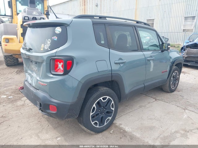 2016 Jeep Renegade Trailhawk მანქანა იყიდება აუქციონზე, vin: ZACCJBCTXGPD88421, აუქციონის ნომერი: 46092724