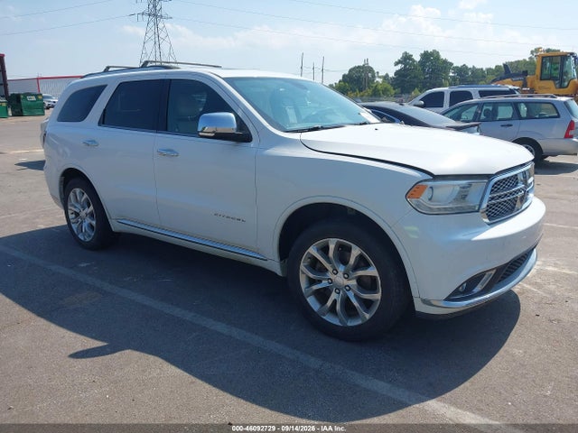 2017 Dodge Durango Citadel Rwd მანქანა იყიდება აუქციონზე, vin: 1C4RDHEG6HC903943, აუქციონის ნომერი: 46092729