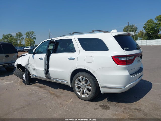 2017 Dodge Durango Citadel Rwd მანქანა იყიდება აუქციონზე, vin: 1C4RDHEG6HC903943, აუქციონის ნომერი: 46092729