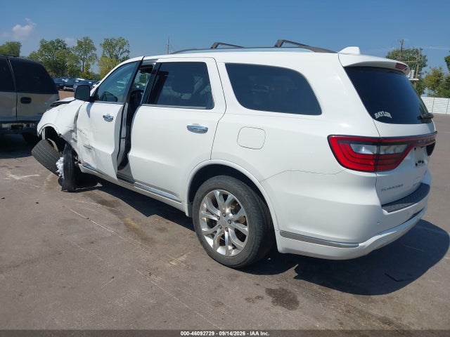 2017 Dodge Durango Citadel Rwd მანქანა იყიდება აუქციონზე, vin: 1C4RDHEG6HC903943, აუქციონის ნომერი: 46092729