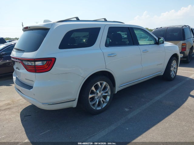 2017 Dodge Durango Citadel Rwd მანქანა იყიდება აუქციონზე, vin: 1C4RDHEG6HC903943, აუქციონის ნომერი: 46092729