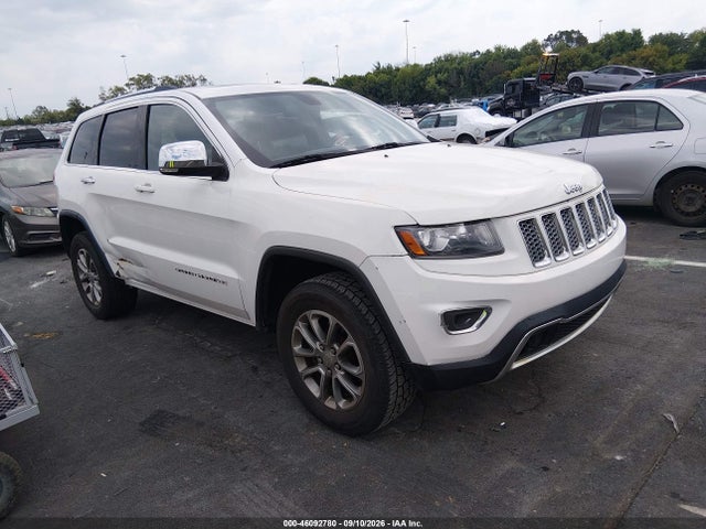Aukcja sprzedaży 2015 Jeep Grand Cherokee Limited, vin: 1C4RJEBG8FC678370, numer aukcji: 46092780