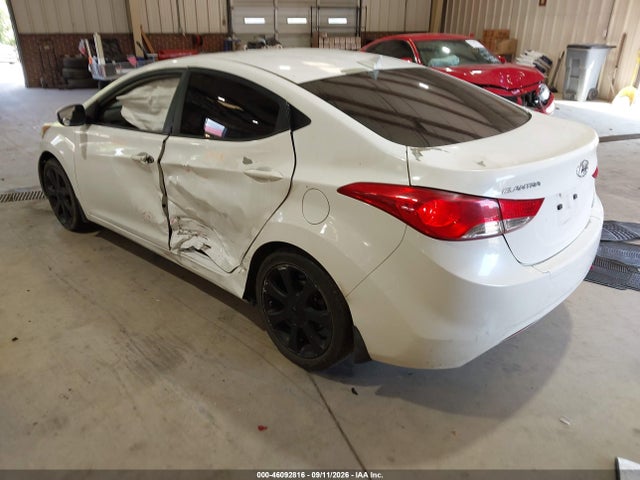 Продаж на аукціоні авто 2013 Hyundai Elantra Limited, vin: 5NPDH4AE3DH212234, номер лоту: 46092816