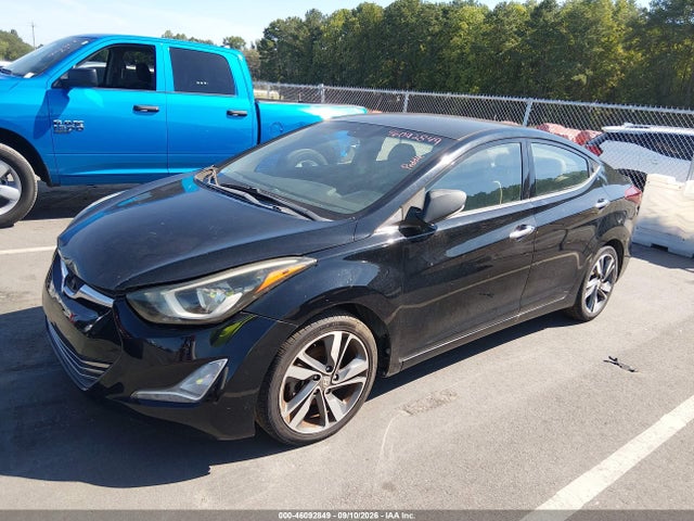 46092849 :رقم المزاد ، KMHDH4AE1EU150688 vin ، 2014 Hyundai Elantra Limited مزاد بيع