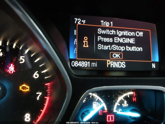 46092970 :رقم المزاد ، 1FMCU0HD6KUB21311 vin ، 2019 Ford Escape Sel مزاد بيع