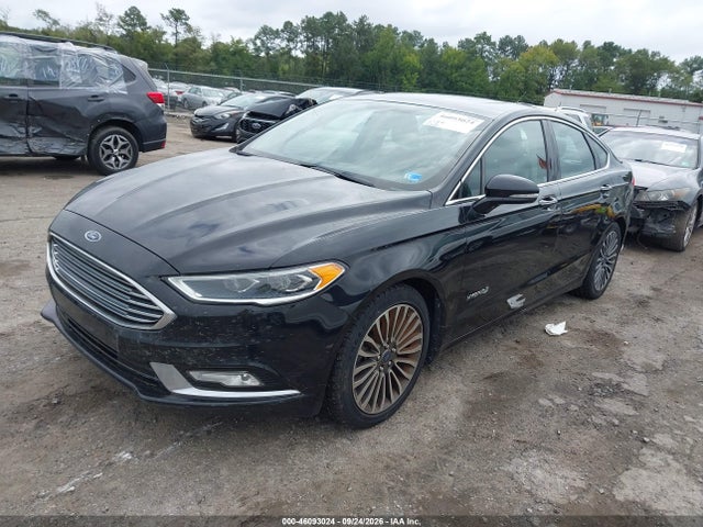 46093024 :رقم المزاد ، 3FA6P0RU8HR224095 vin ، 2017 Ford Fusion Hybrid Titanium مزاد بيع