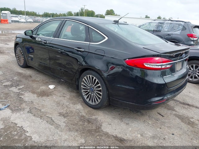 46093024 :رقم المزاد ، 3FA6P0RU8HR224095 vin ، 2017 Ford Fusion Hybrid Titanium مزاد بيع