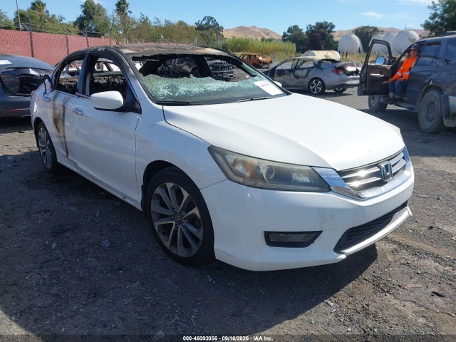 46093056 :رقم المزاد ، 1HGCR2F53EA151483 vin ، 2014 Honda Accord Sport مزاد بيع