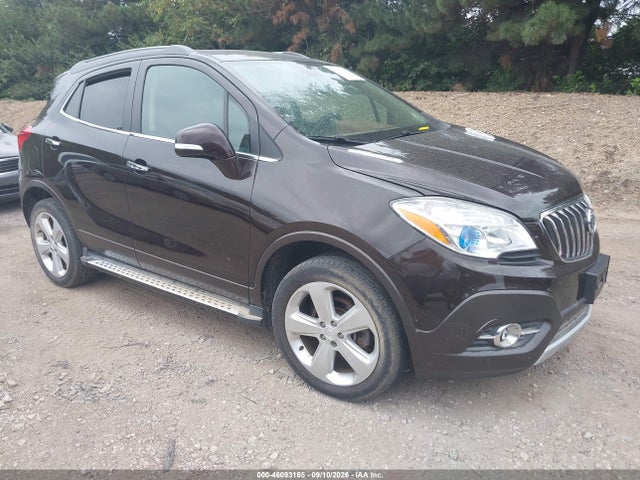 2015 Buick Encore Leather მანქანა იყიდება აუქციონზე, vin: KL4CJGSBXFB085356, აუქციონის ნომერი: 46093165