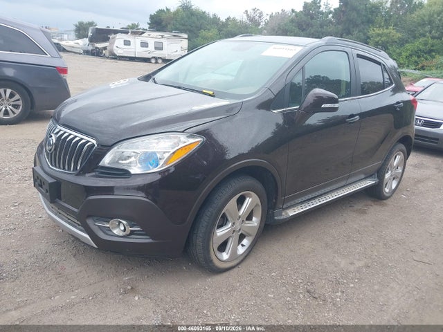 2015 Buick Encore Leather მანქანა იყიდება აუქციონზე, vin: KL4CJGSBXFB085356, აუქციონის ნომერი: 46093165