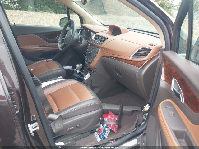 2015 Buick Encore Leather მანქანა იყიდება აუქციონზე, vin: KL4CJGSBXFB085356, აუქციონის ნომერი: 46093165