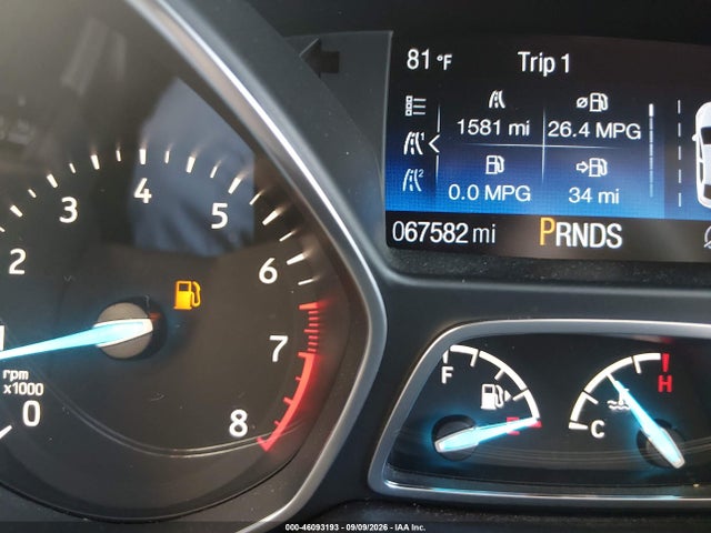 46093193 :رقم المزاد ، 1FMCU9GD3KUA80884 vin ، 2019 Ford Escape Se مزاد بيع