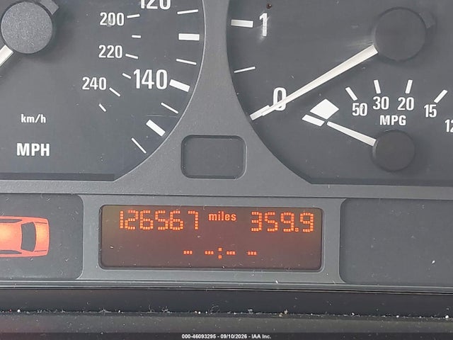 Aukcja sprzedaży 2003 Bmw 325i, vin: WBAEV33453KL59275, numer aukcji: 46093295