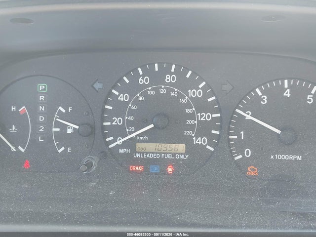 1998 Toyota Camry Le მანქანა იყიდება აუქციონზე, vin: 4T1BG22K0WU830134, აუქციონის ნომერი: 46093300