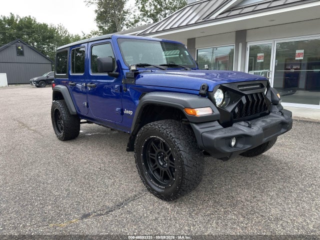 Auction sale of the 2018 Jeep Wrangler Unlimited Sport 4x4, vin: 1C4HJXDGXJW290794, lot number: 46093325
