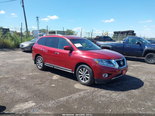 2015 Nissan Pathfinder Sl მანქანა იყიდება აუქციონზე, vin: 5N1AR2MM1FC609216, აუქციონის ნომერი: 46093346