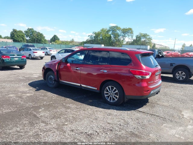 2015 Nissan Pathfinder Sl მანქანა იყიდება აუქციონზე, vin: 5N1AR2MM1FC609216, აუქციონის ნომერი: 46093346