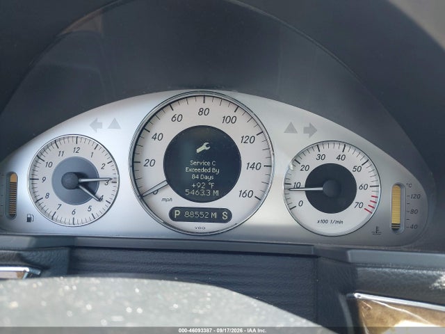 2008 Mercedes-benz E 350 მანქანა იყიდება აუქციონზე, vin: WDBUF56X08B254498, აუქციონის ნომერი: 46093387
