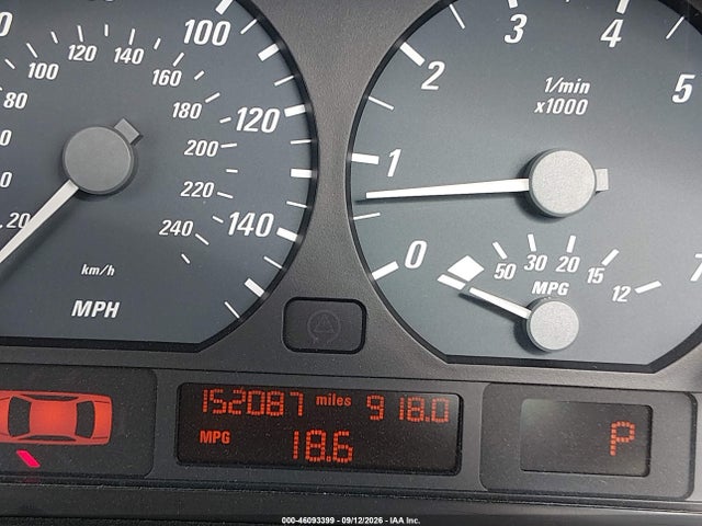 46093399 :رقم المزاد ، WBABW33405PL36539 vin ، 2005 Bmw 325ci مزاد بيع