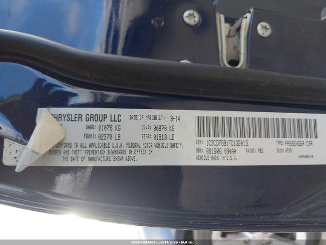Dodge DART SXT 2015 1C3CDFBB1FD132015 Image 9