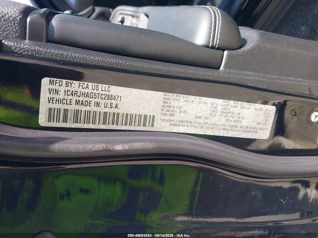 Продажа на аукционе авто 2026 Jeep Grand Cherokee Laredo X 4x4, vin: 1C4RJHAG5TC288471, номер лота: 46093554