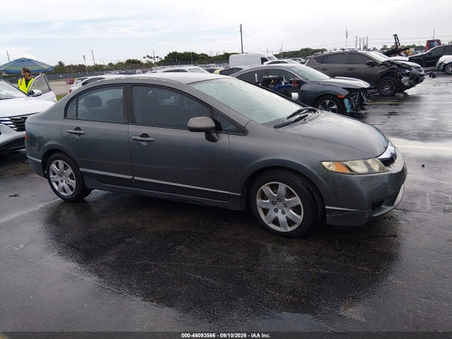 46093566 :رقم المزاد ، 2HGFA16539H310556 vin ، 2009 Honda Civic Lx مزاد بيع