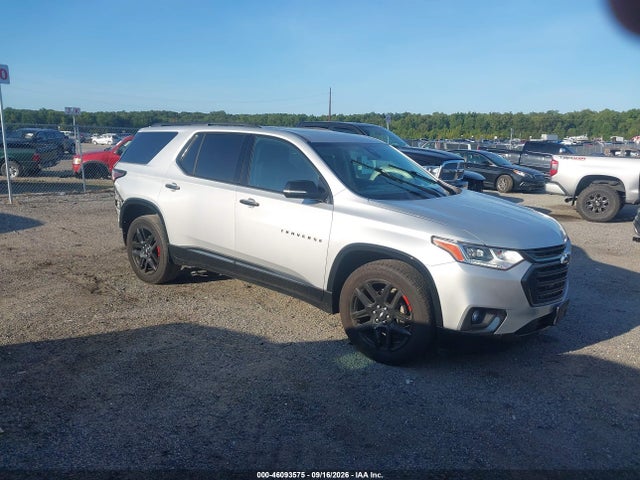 46093575 :رقم المزاد ، 1GNEVJKWXJJ186390 vin ، 2018 Chevrolet Traverse Premier مزاد بيع