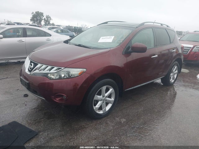 Продаж на аукціоні авто 2010 Nissan Murano Sl, vin: JN8AZ1MW3AW103270, номер лоту: 46093601