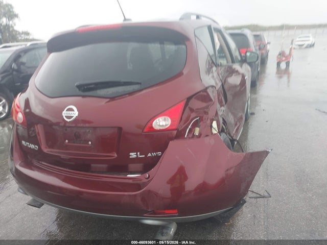Продаж на аукціоні авто 2010 Nissan Murano Sl, vin: JN8AZ1MW3AW103270, номер лоту: 46093601