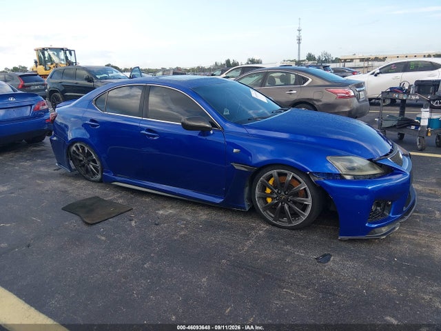 2008 Lexus Is F მანქანა იყიდება აუქციონზე, vin: JTHBP262985002402, აუქციონის ნომერი: 46093648