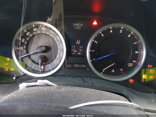 2008 Lexus Is F მანქანა იყიდება აუქციონზე, vin: JTHBP262985002402, აუქციონის ნომერი: 46093648