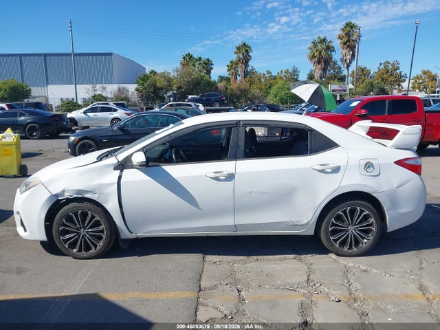 Продажа на аукционе авто 2015 Toyota Corolla S Plus, vin: 5YFBURHE5FP189972, номер лота: 46093679