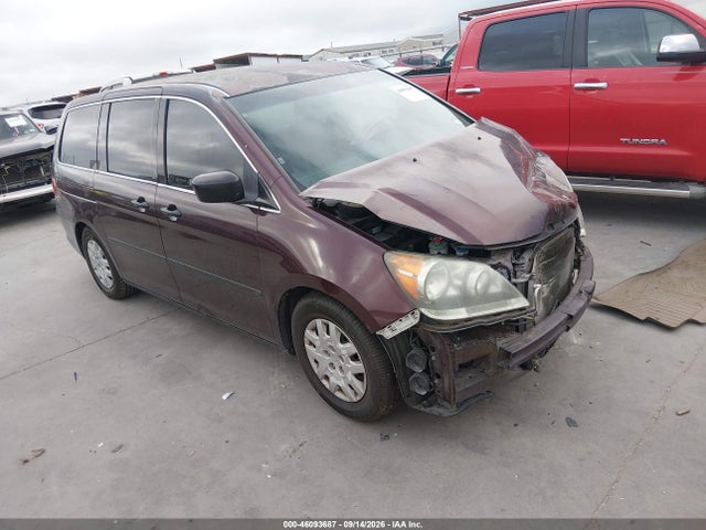 Auction sale of the 2009 Honda Odyssey Lx, vin: 5FNRL38239B026841, lot number: 46093687