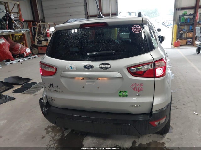 2018 Ford Ecosport Se მანქანა იყიდება აუქციონზე, vin: MAJ6P1UL7JC242824, აუქციონის ნომერი: 46093792