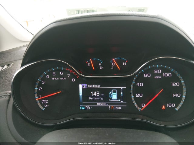 46093862 :رقم المزاد ، 1G1BF5SM2J7126950 vin ، 2018 Chevrolet Cruze Premier Auto مزاد بيع